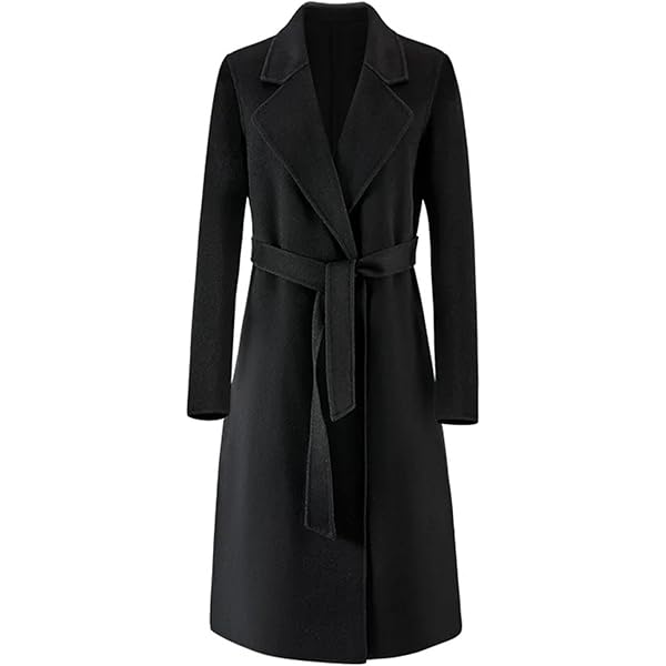 Amazon.com: ZouoYYii Women's Cashmere Wool Coat - Fashion Elegant